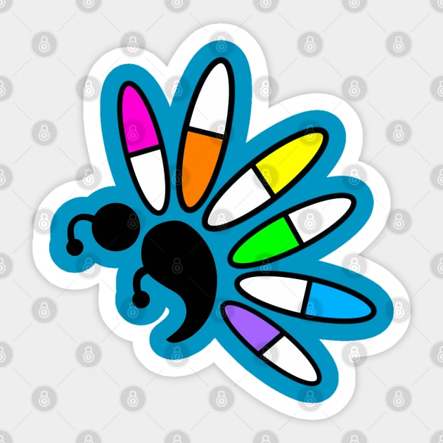 Med Wings Sticker by birdiestreasuretrove